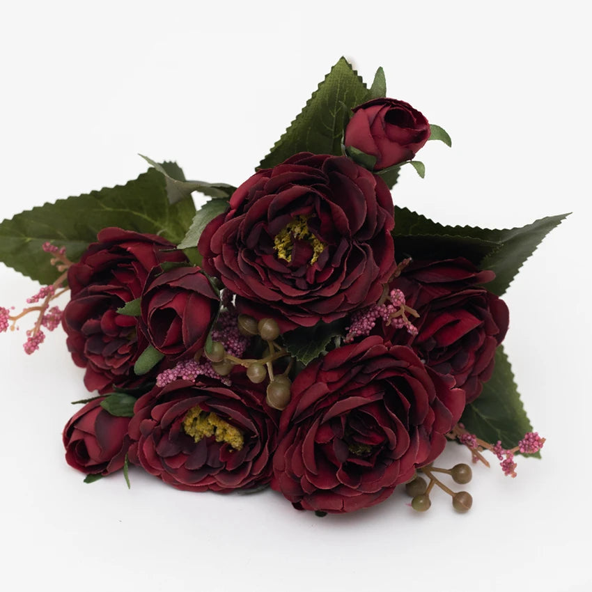 Silk Peony Artificial Flowers – Wedding & Home Décor