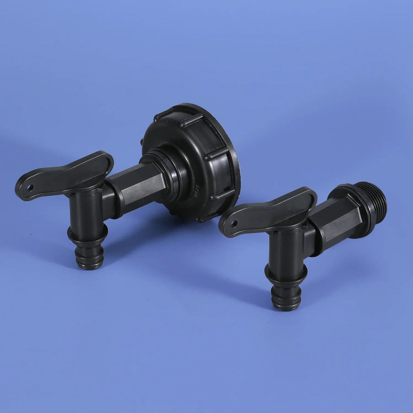 IBC Tank Adapter S60x6 to 1/2" & 3/4" Male Female Spout