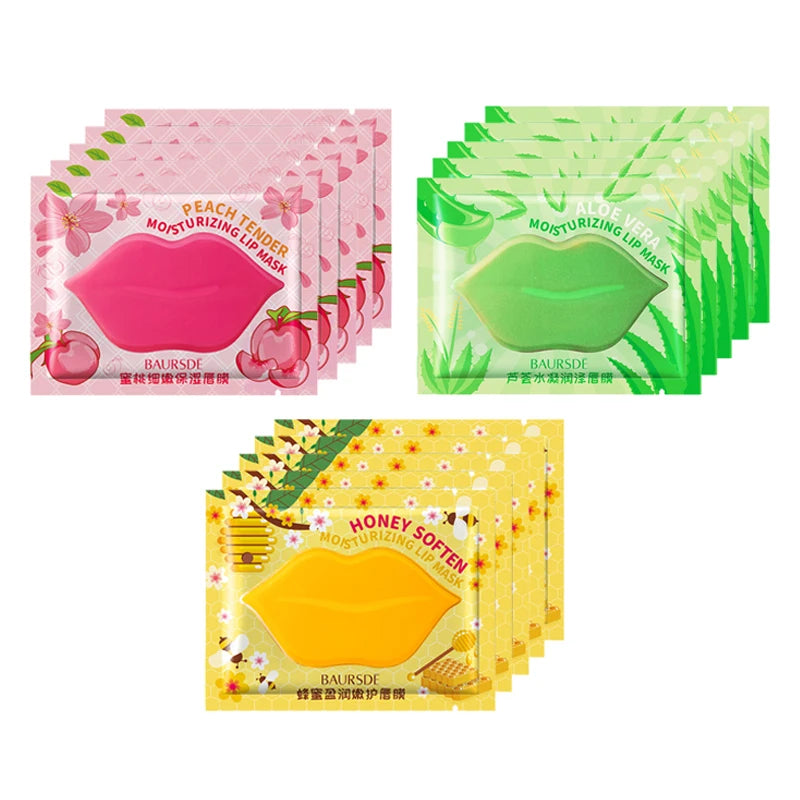 Collagen Nourishing Lip Mask | Hydrating Fruit Essence Patch
