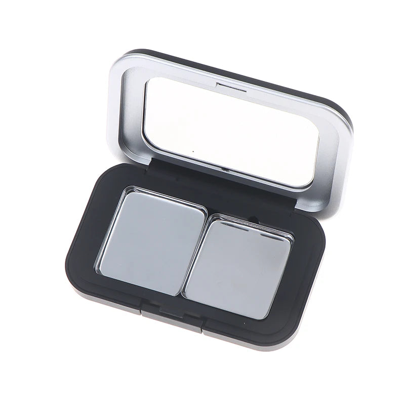 DIY Magnetic Empty Makeup Palette with Mirror – 1–8 Grids