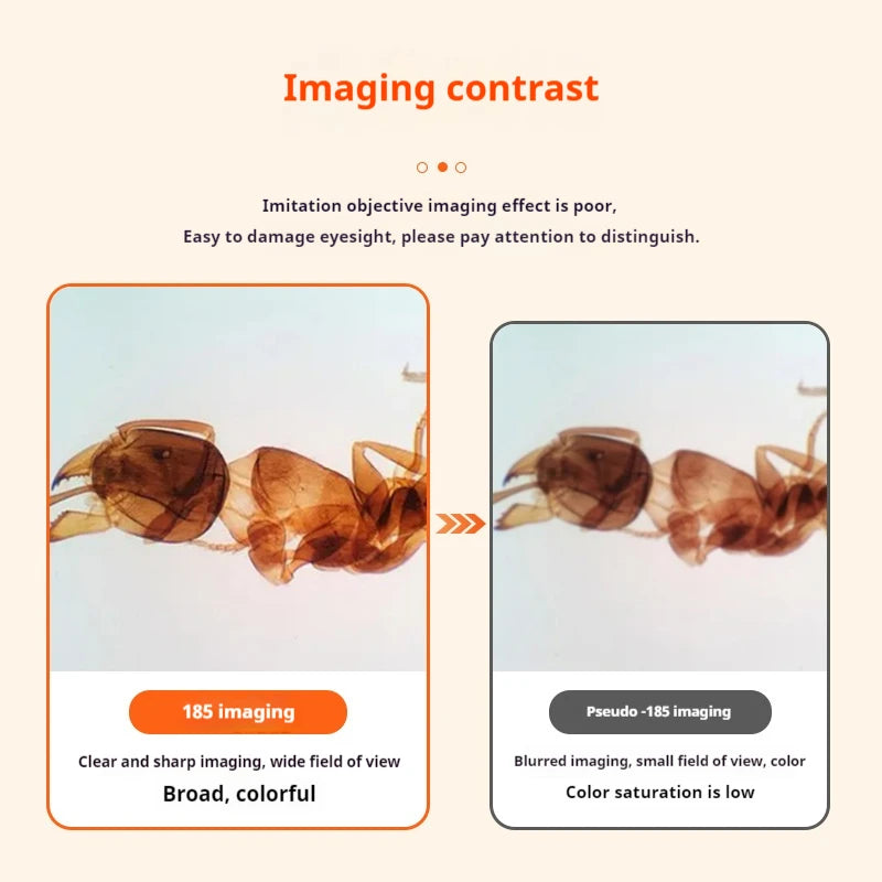 Optical Microscope for Primary and Secondary School Biology Science Popularization Teaching for Children Peaceful Pleasures Health and Wellness