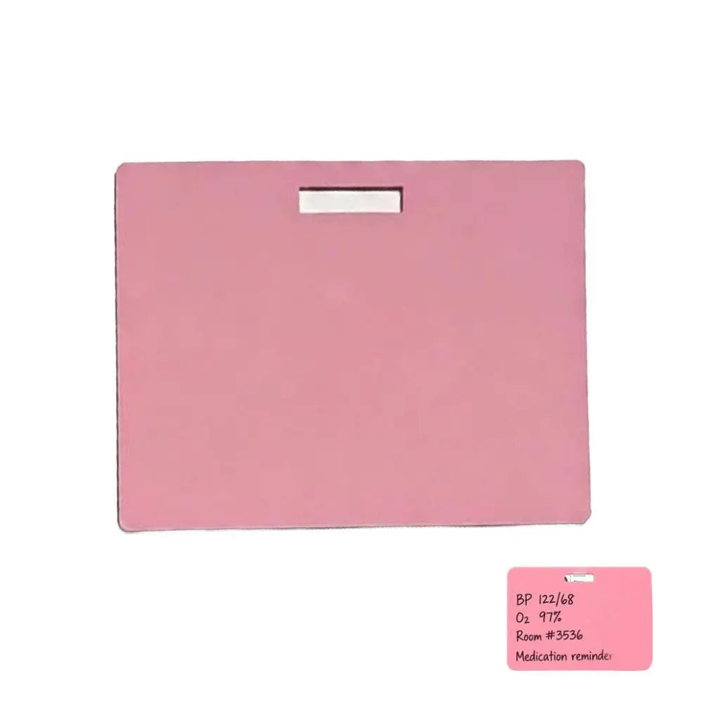 Reusable Dry Erase Nurse ID Badge Card – Wipeable Writing