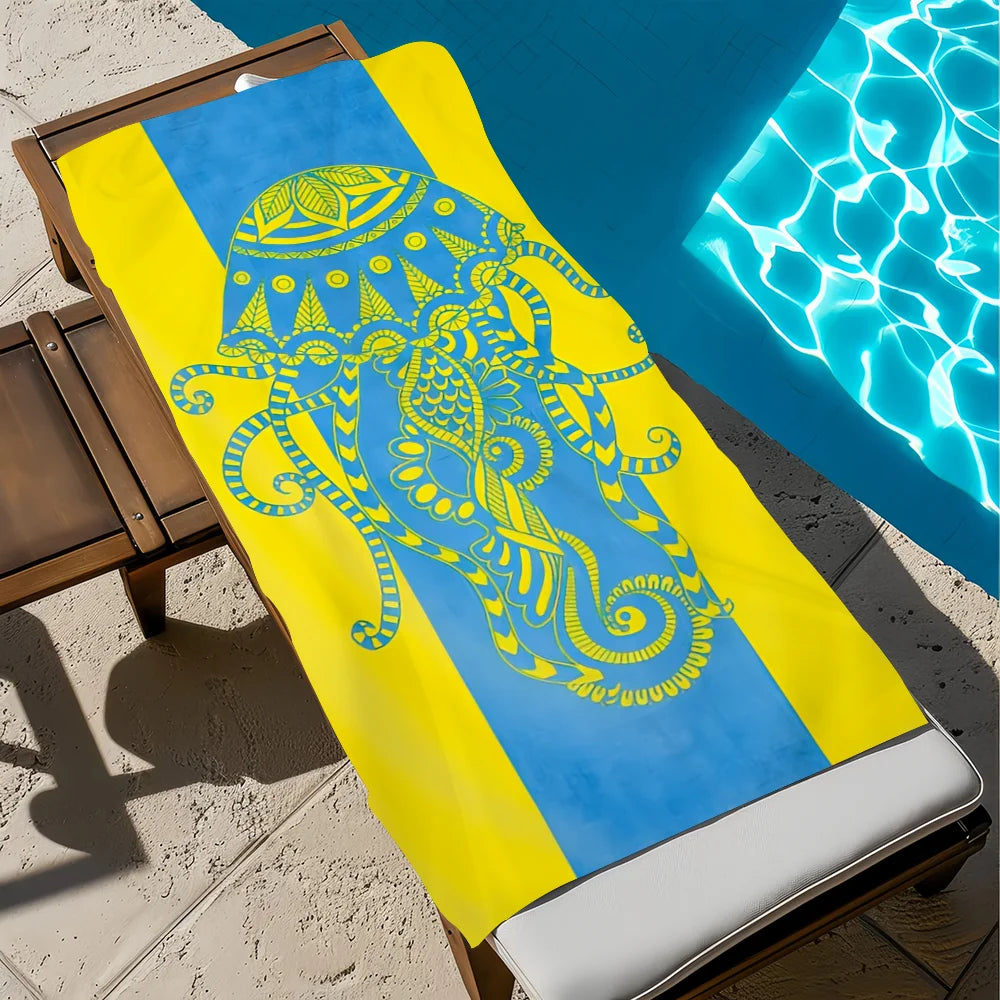 Quick-Dry Beach Towel – Soft Pool, Travel & Gym Towel Quick-Dry Beach Towel Peaceful Pleasures Health and Wellness z3 STJ40x70CM