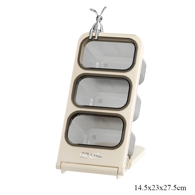 Stylish High Capacity Slant Plug-in Pen Holder Desktop Organizer Multi-layer Student Stationery Storage Box for Office School Peaceful Pleasures Health and Wellness L