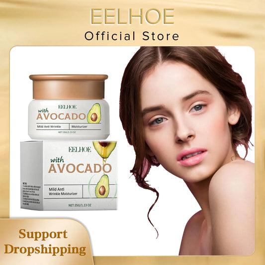 EELHOE Avocado Collagen Face Cream – Anti-Aging Moisturizer Anti-Aging Face Cream Peaceful Pleasures Health and Wellness