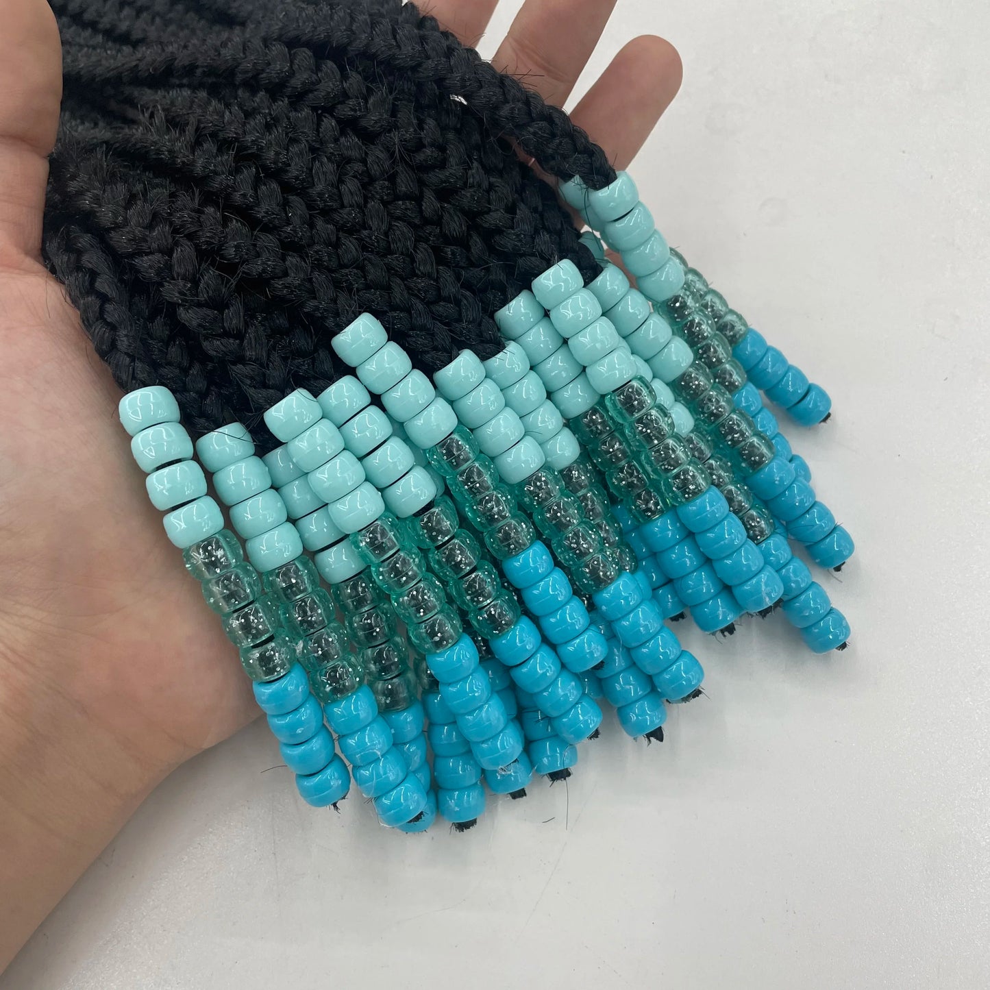 Kids Braid Ponytail dreadlock Extension with Bowknot Tie Clip in Braids Hair Extensions Wig Extensions for Girls kids Wigs Peaceful Pleasures Health and Wellness
