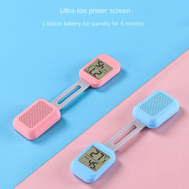 Mini Guitar Humidifier Portable Temperature Humidity Meter Gauge