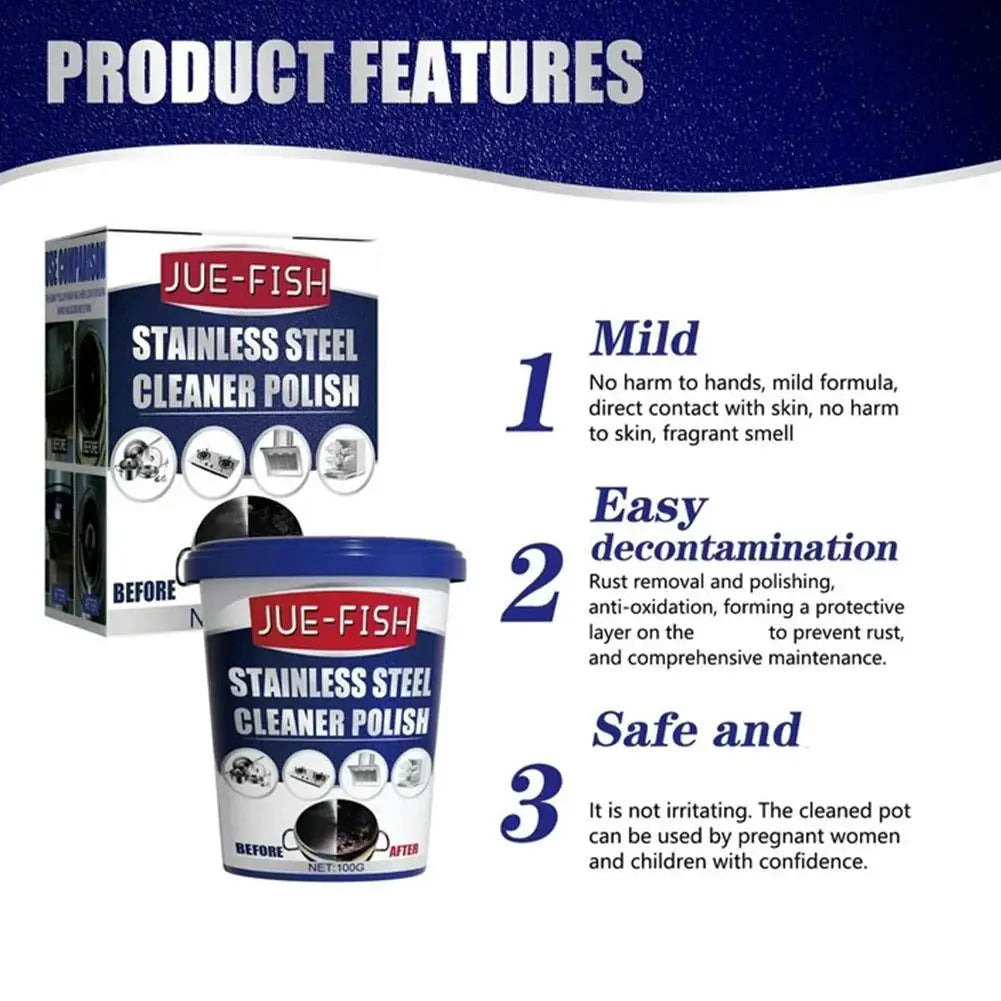 Stainless Steel Cookware Cleaner for Effortless Shine Peaceful Pleasures Health and Wellness