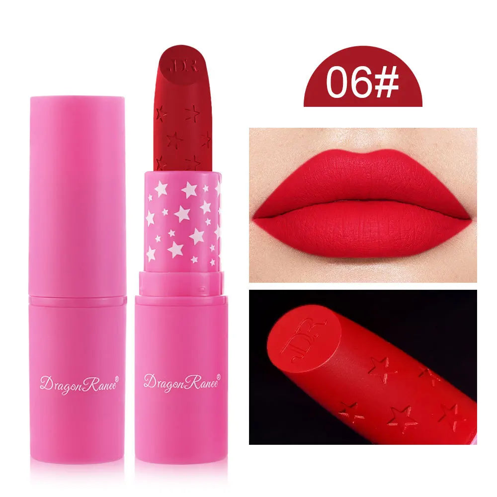 Dragon Ranee Velvet Matte Lipstick Pencil | 9 Colors, Waterproof