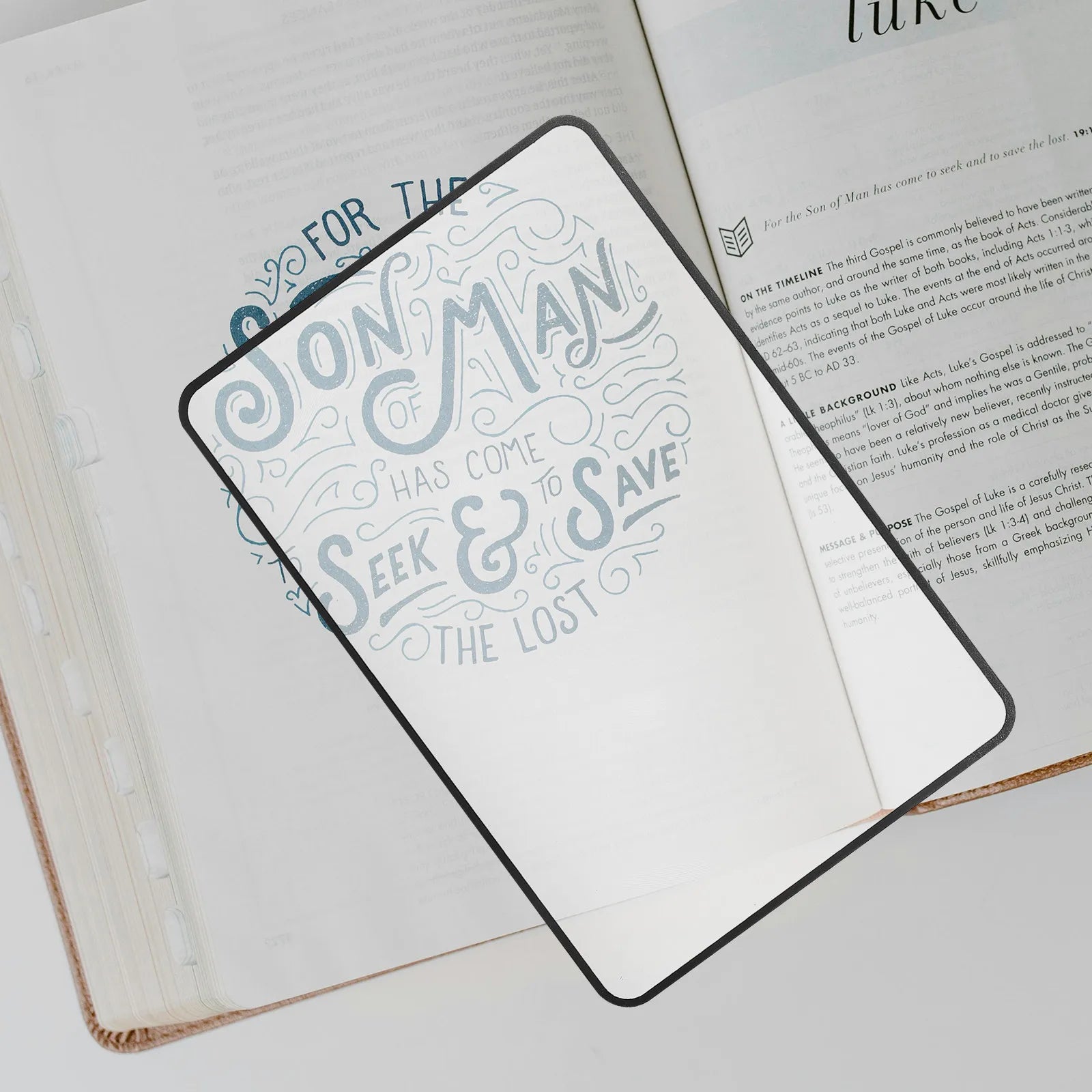PVC Magnifying Bookmark Full Page Reading Magnifier Large Viewing Area Lightweight Portable Magnifier for Seniors Eye Protection Peaceful Pleasures Health and Wellness