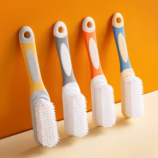 Long-Handle Soft Bristle Shoe Brush | Multifunctional Cleaner Shoe Cleaning Brush Peaceful Pleasures Health and Wellness