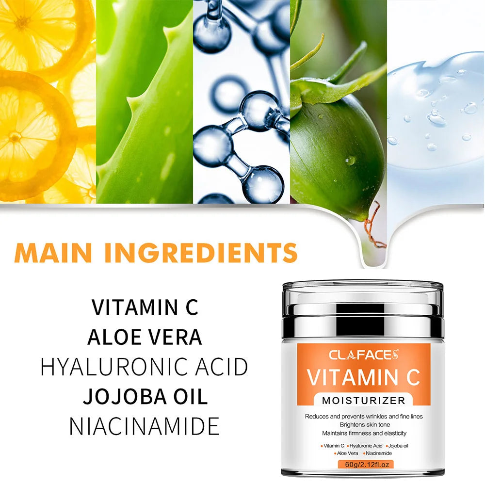 LGRAMER Retinol Face Cream – Anti-Aging, Vitamin C & Hyaluronic Acid