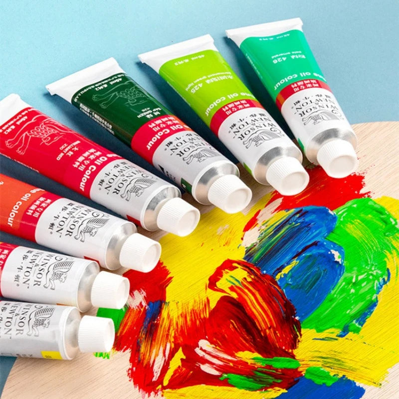 Bview Art Oil Painting Pigment Tube Acrylic Paint Artist Drawing