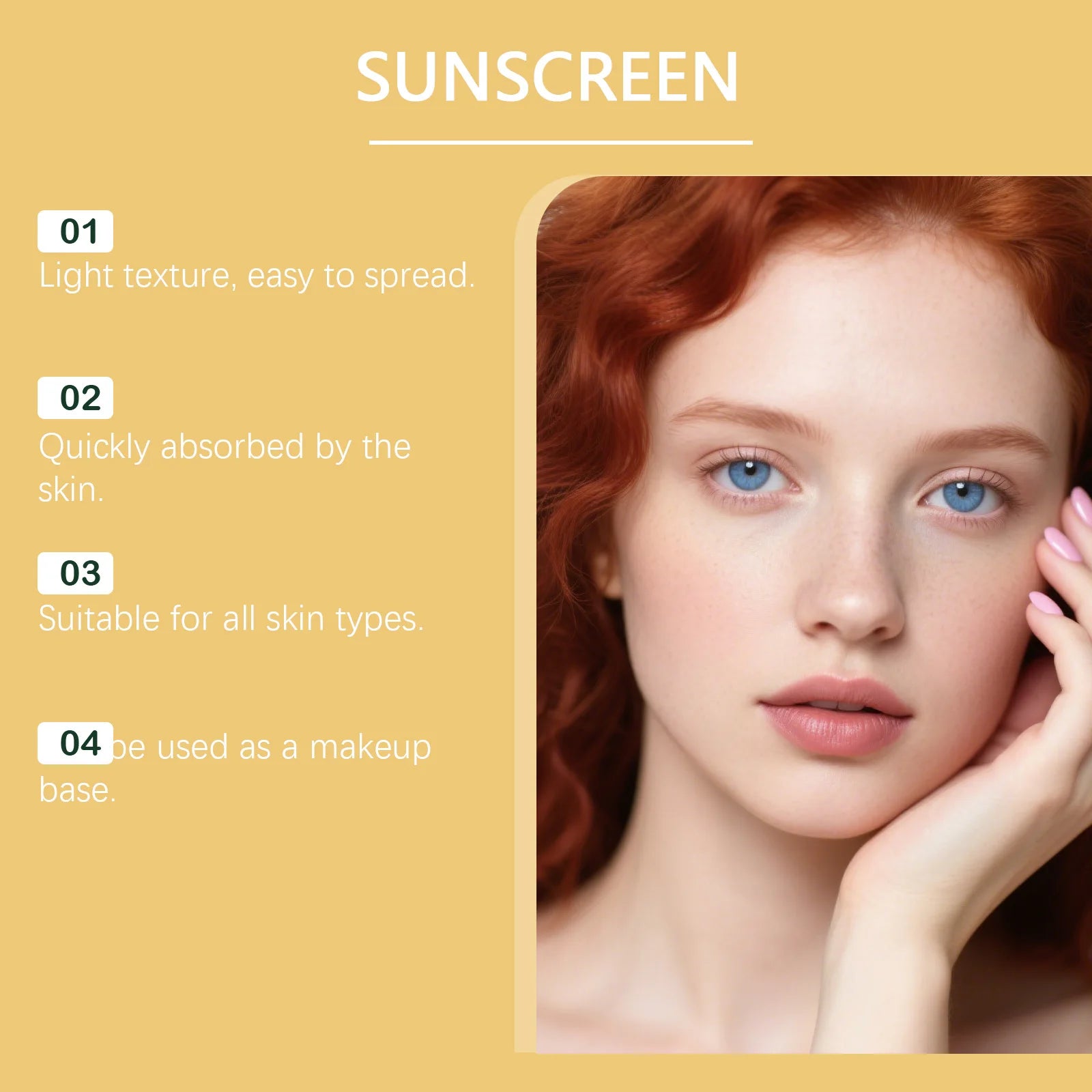 Lightweight Hydrating Sunscreen SPF 50++ Long Lasting UV Protection Fast Absorb No Sticky Oil Control Refreshing Sunblock Lotion Peaceful Pleasures Health and Wellness