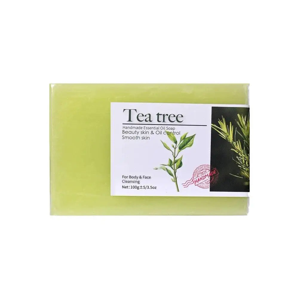 Tea Tree Oil Soap Bar – Natural Handmade Face & Body Wash