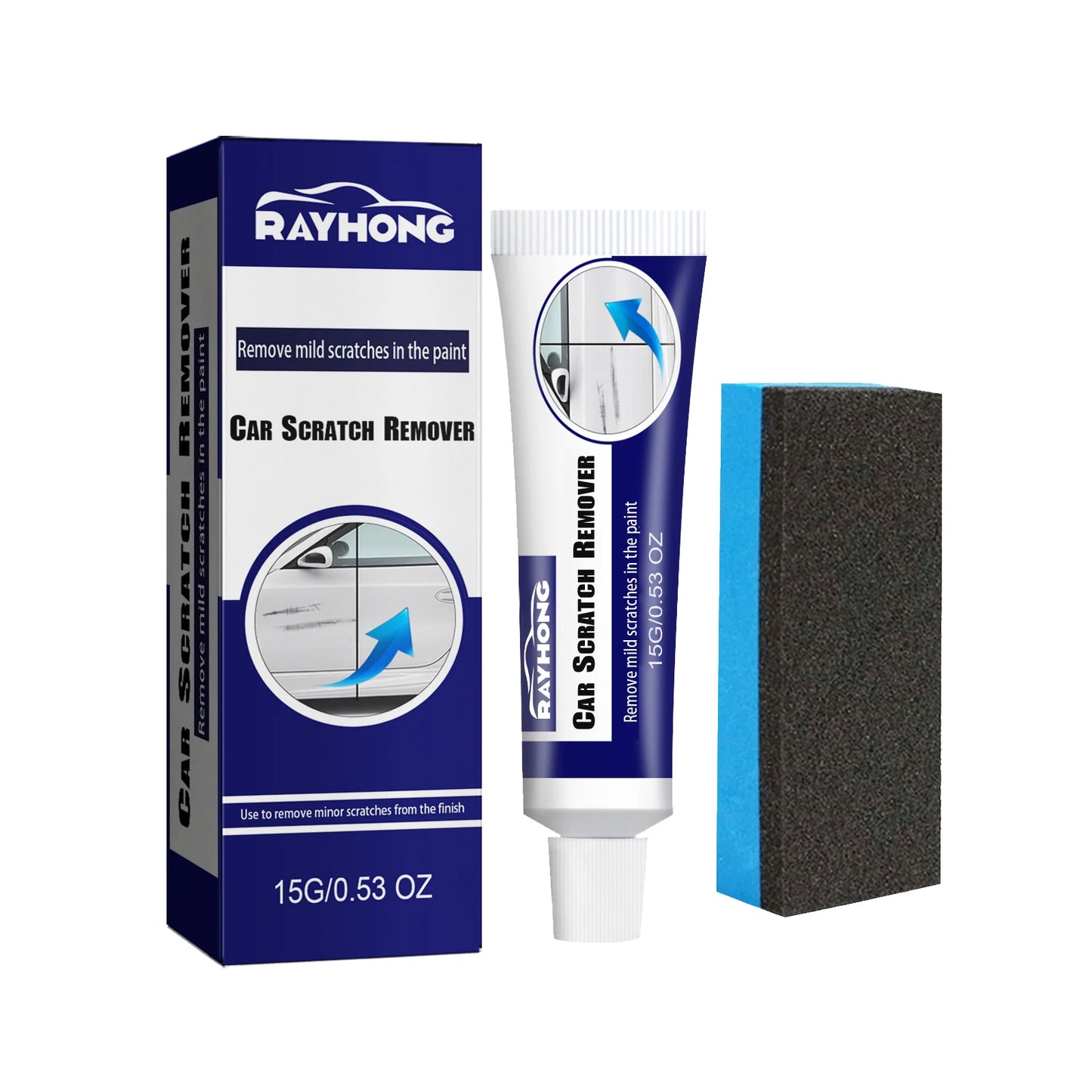 Rayhong Car Scratch Remover Polishing Paste & Swirl Repair Kit