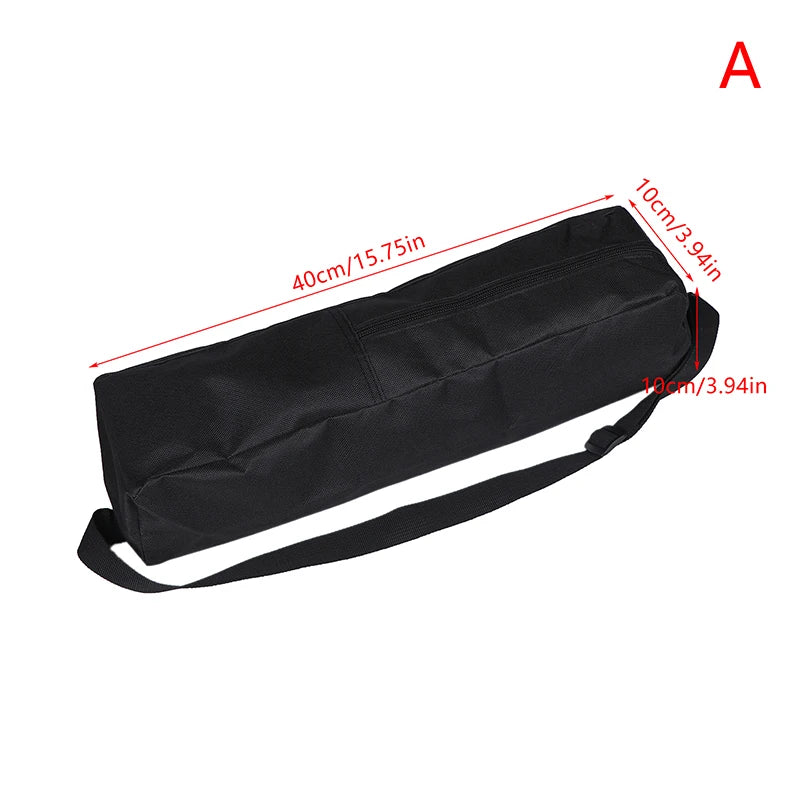Oxford Cloth Handbag Carrying Storage Bag For Studio Mic Photography Light Tripod Stand Monopod Portable Zippers Carrying Bag Peaceful Pleasures Health and Wellness 40x10x10cm