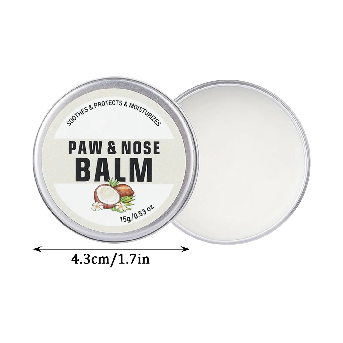 Dog Paw Balm Moisturizing Natural Cream Cat Wax Nose Protector