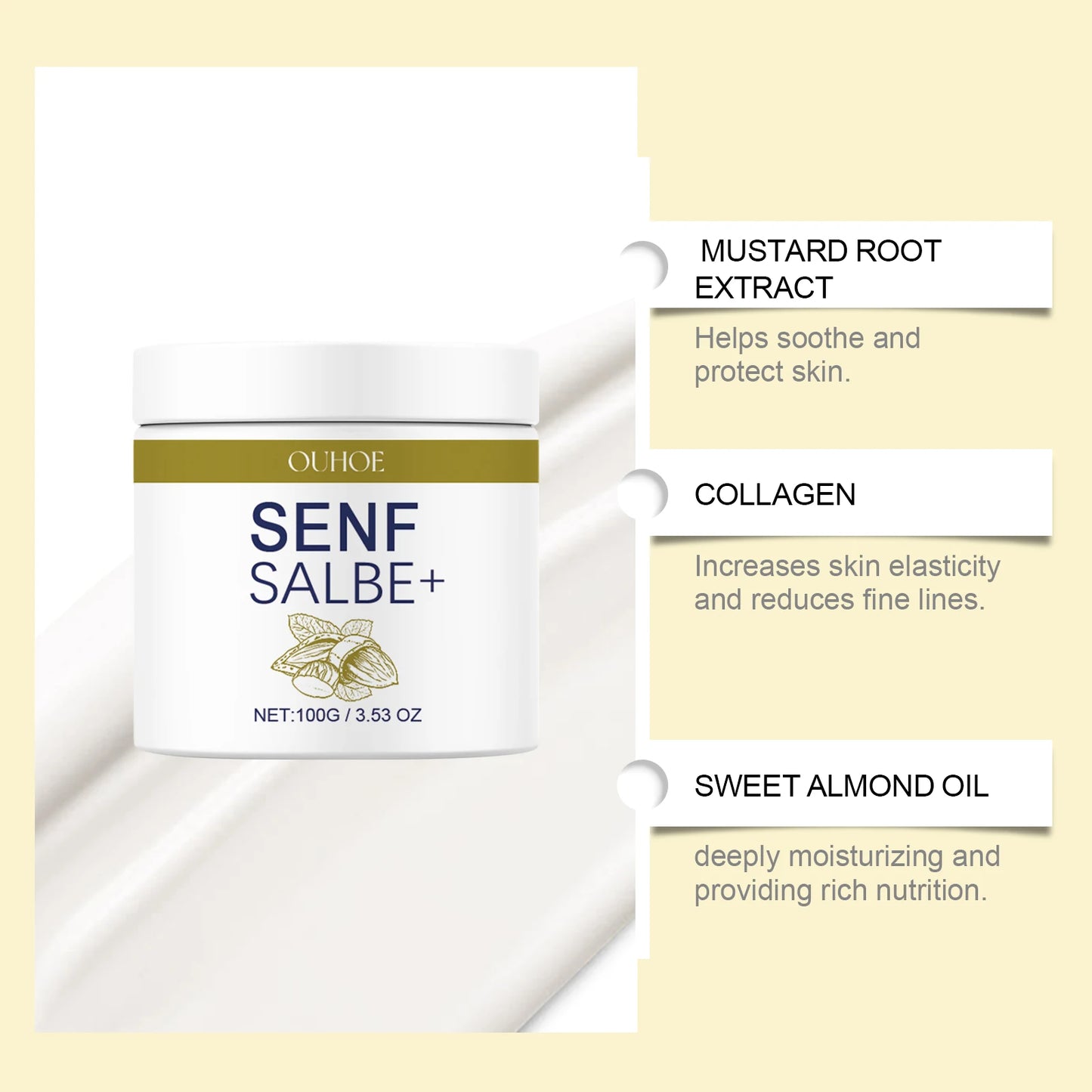OUOHE Collagen Moisturizing Body Balm – Nourishing Skin Cream