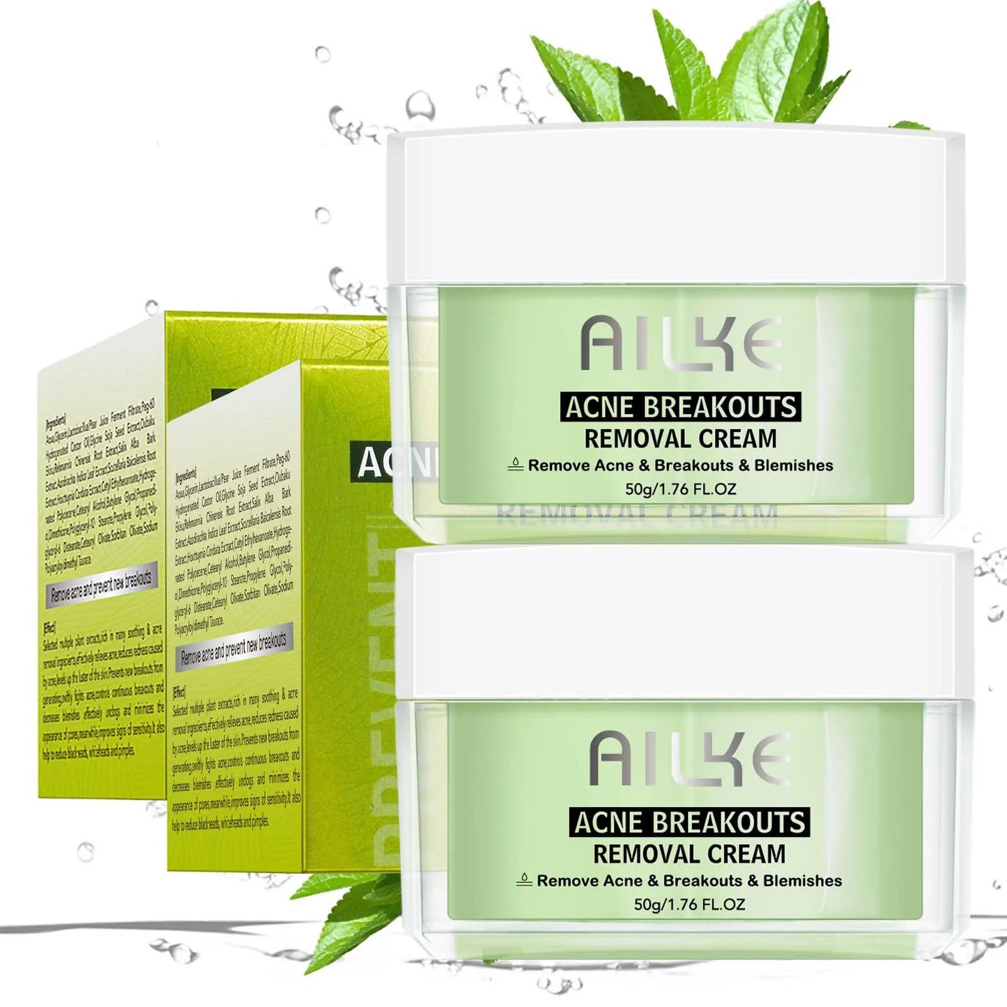 AILKE Acne Face Cream – Clear Skin, All Types | 50ml
