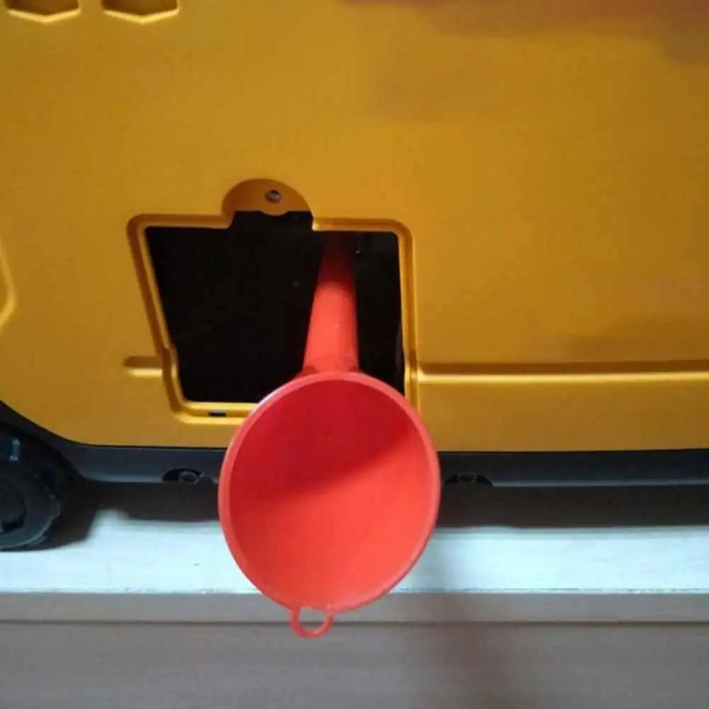 Car Funnel Gasoline Oil Fuel Filling Tools Long Stem Flexible Anti-splash Plastic Oil Funnel Motorcycle Refueling Tools Peaceful Pleasures Health and Wellness