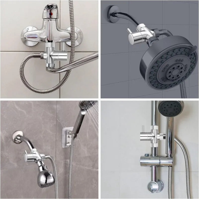 G1/2 3-Way Diverter Valve – Shower, Bidet & Sink T-Adapter