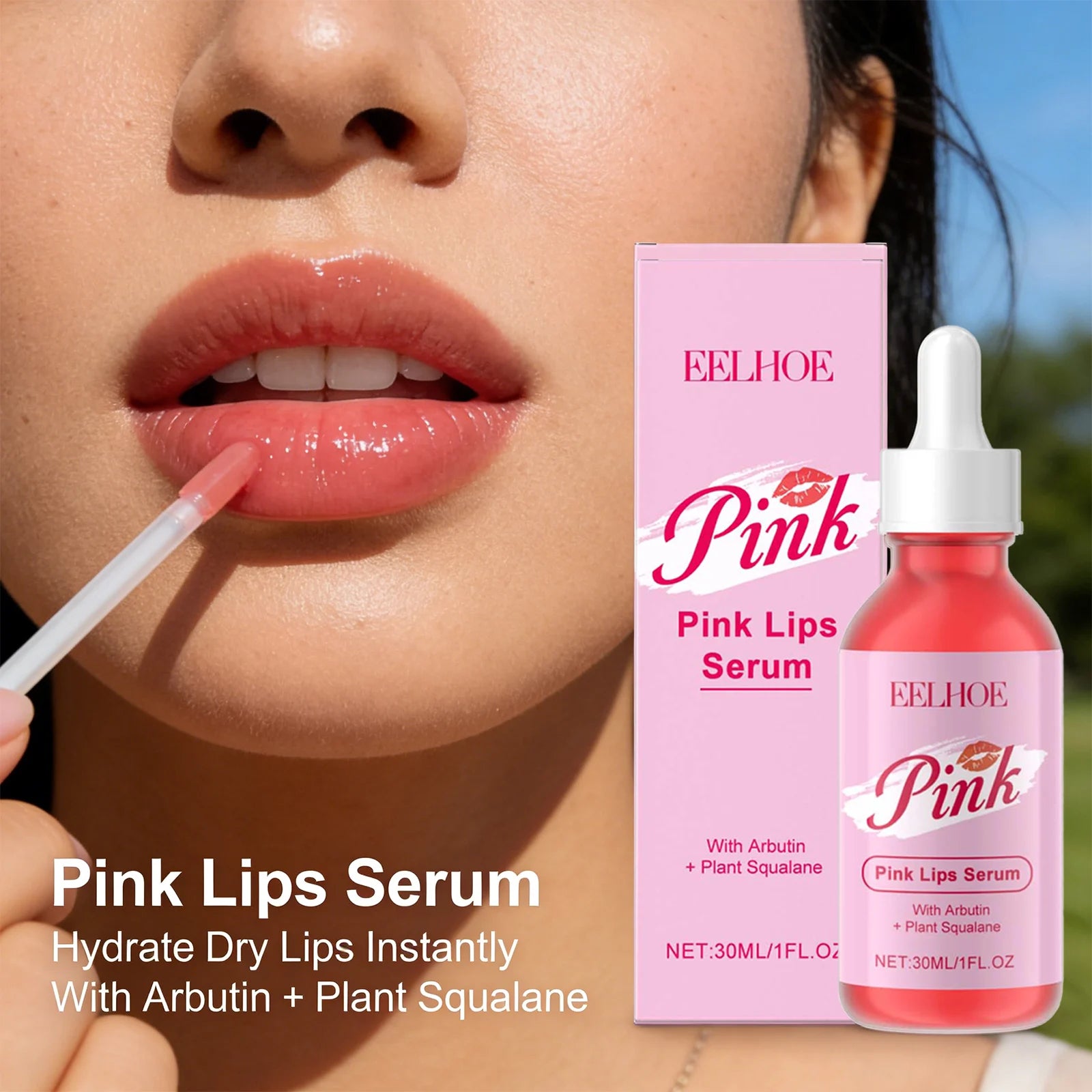 Moisturizing Lip Care Essence Removing Dead Skin Smoothing Lips Reduce Pigmentation Brightening Relieve Peeling Daily Lip Serum Peaceful Pleasures Health and Wellness