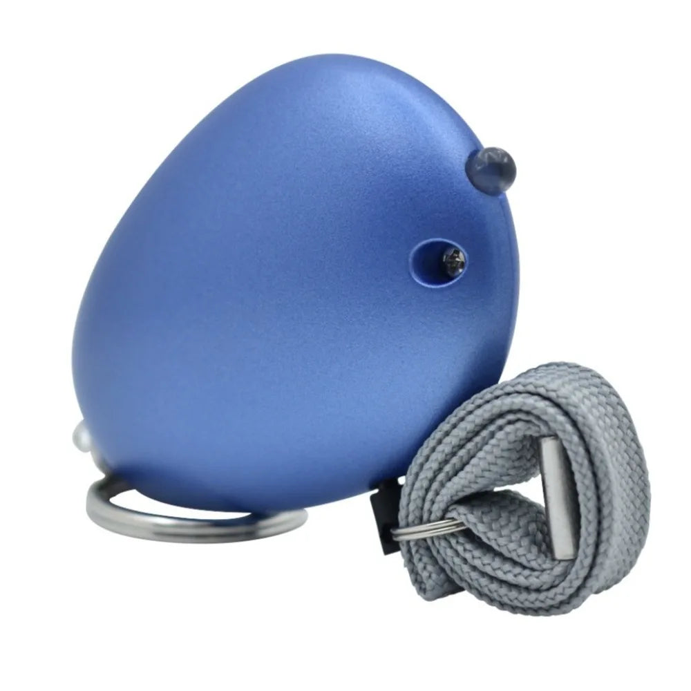 Sound Alert Loud Siren Personal Alarm LED Flashlight 130dB Sound Emergency Alarm Egg-shaped Safety Alarm Elderly Peaceful Pleasures Health and Wellness