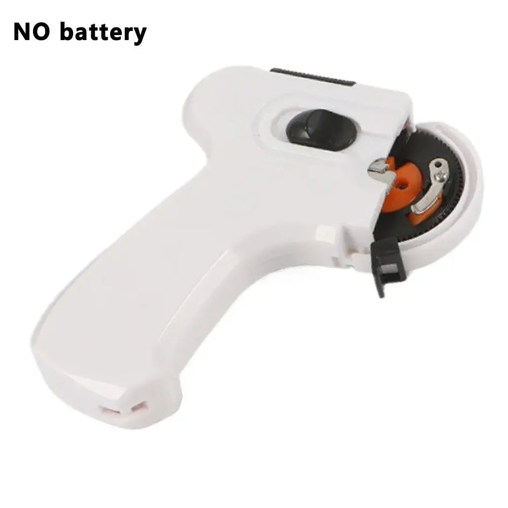 Automatic Electric Fishing Hook Layer Machine Portable Fishing Hook Line Tying Binding Device Fast Knotting Tool for Fishing Peaceful Pleasures Health and Wellness White