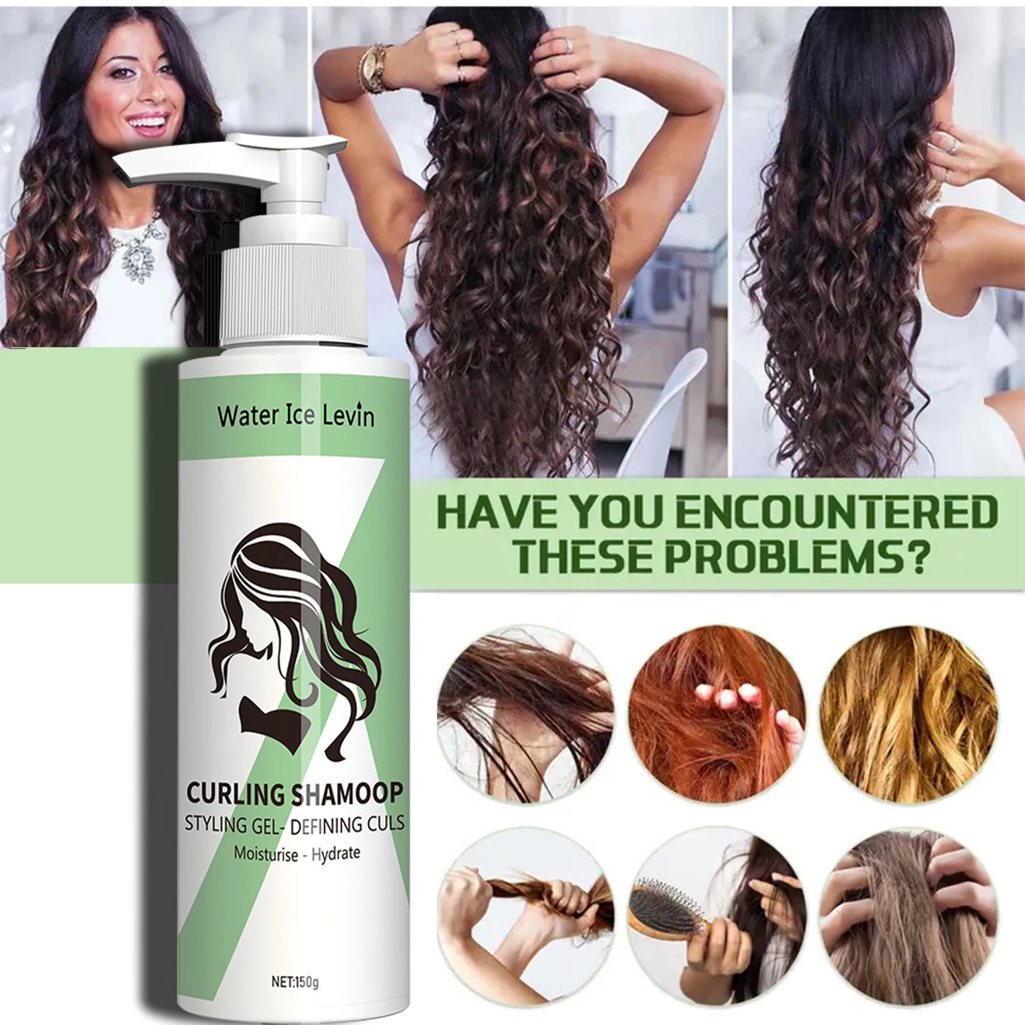 Shampooing pour cheveux normaux - conditionneur neutre, 150 g hydratant stretch curl Peaceful Pleasures Health and Wellness