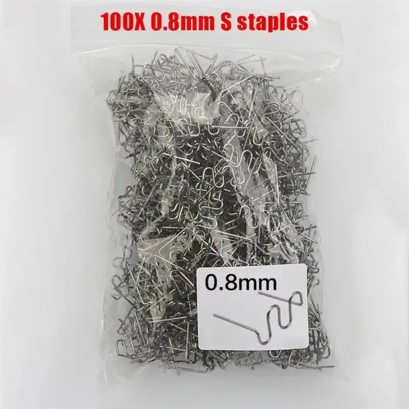 Plastic Welder Special for Rivets Welding Equipment Machine Heat Gun Hot Rivet Tools Stainless Steel Bumper 300pcs Peaceful Pleasures Health and Wellness 04 300pcs