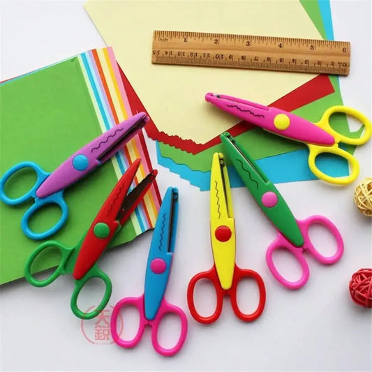 Kids Safety Scissors Set of 6 – Art, Craft & Scrapbooking Craft Scissors Set Peaceful Pleasures Health and Wellness