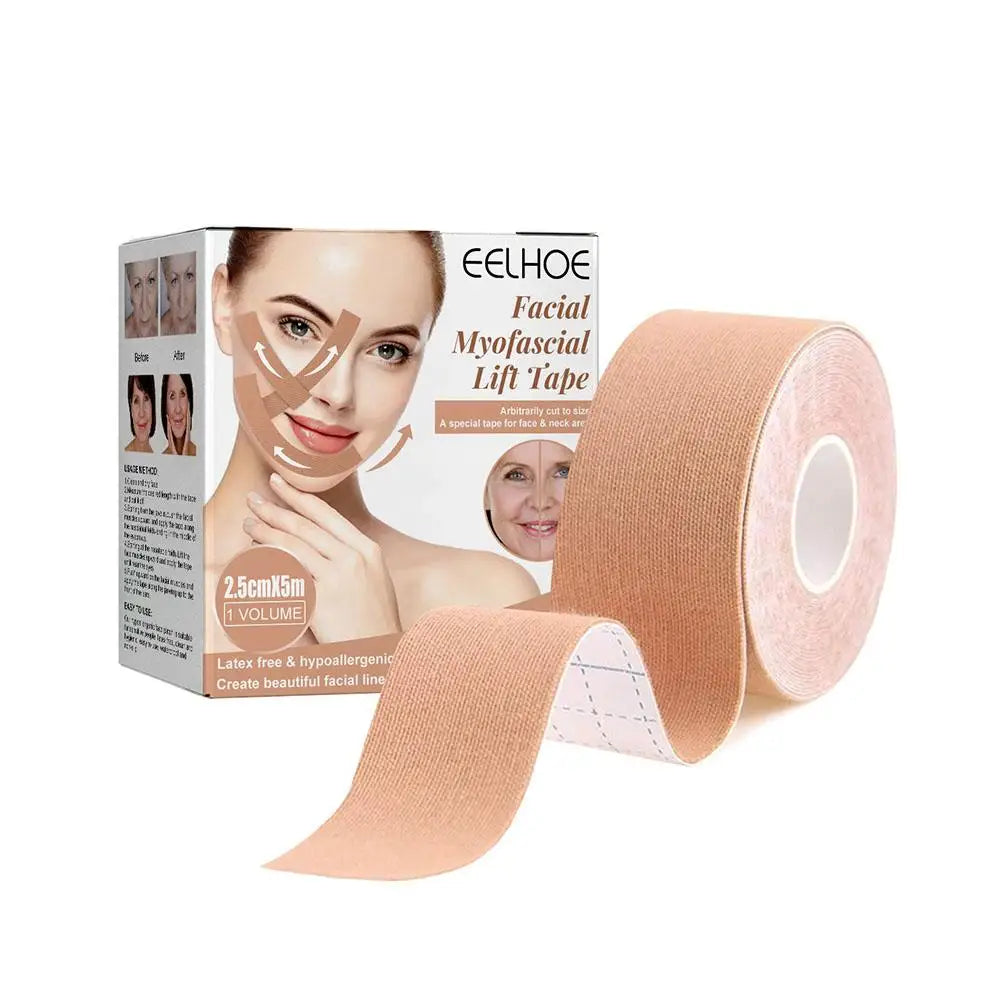 Facial Face Lift Tape – Breathable Firming Patches, 1-2 Rolls Peaceful Pleasures Health and Wellness 1 Roll