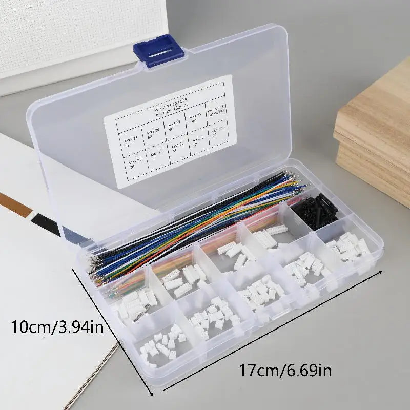 1.25mm Pitch Connector Kit – Socket, Plug & Pre-Crimped Wire Connector Kit Peaceful Pleasures Health and Wellness 1set