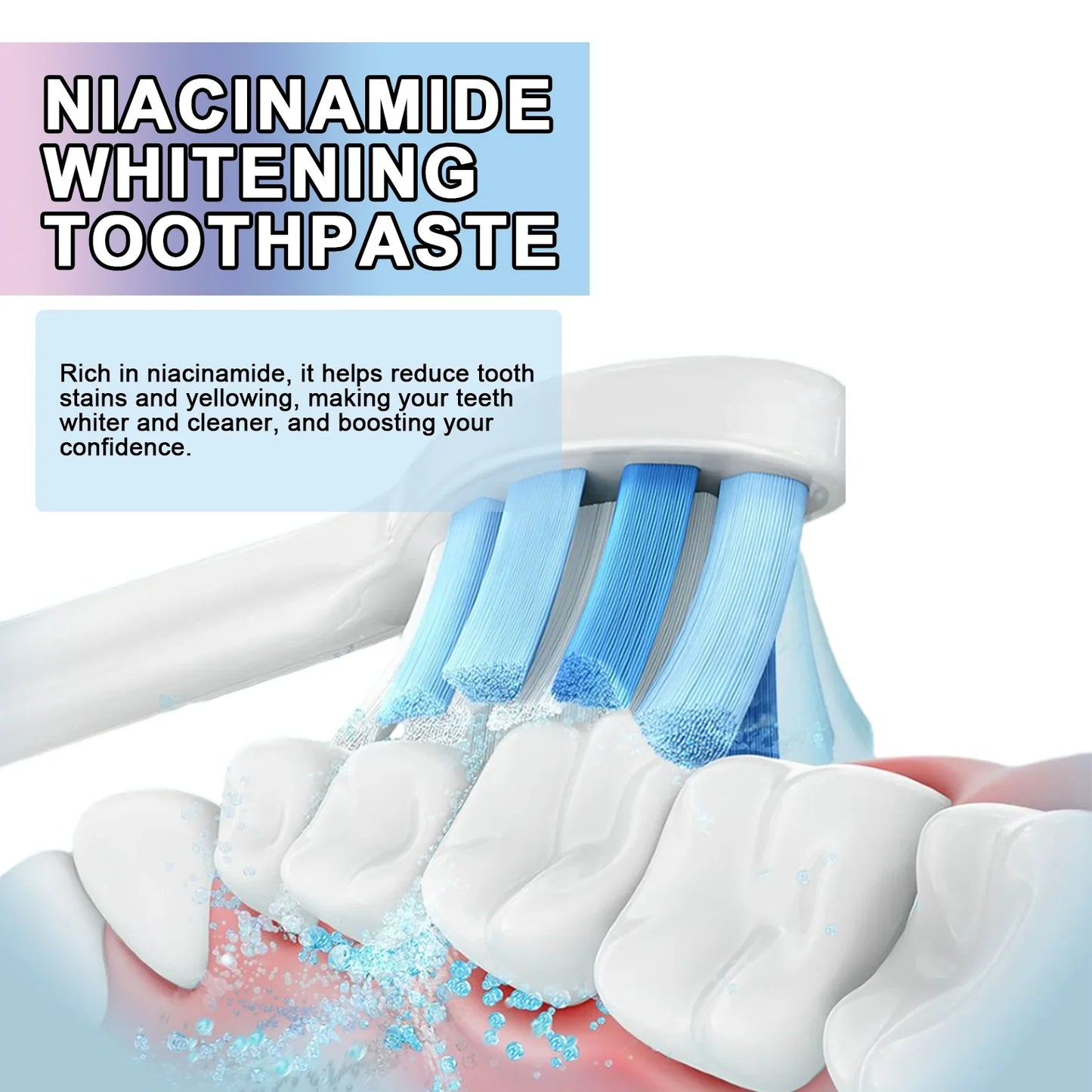 Oralhoe Niacinamide Whitening Toothpaste – Stain & Plaque Remover