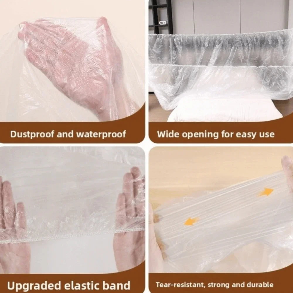 Heavy Duty Waterproof Disposable Dust Cover for Beds & Furniture