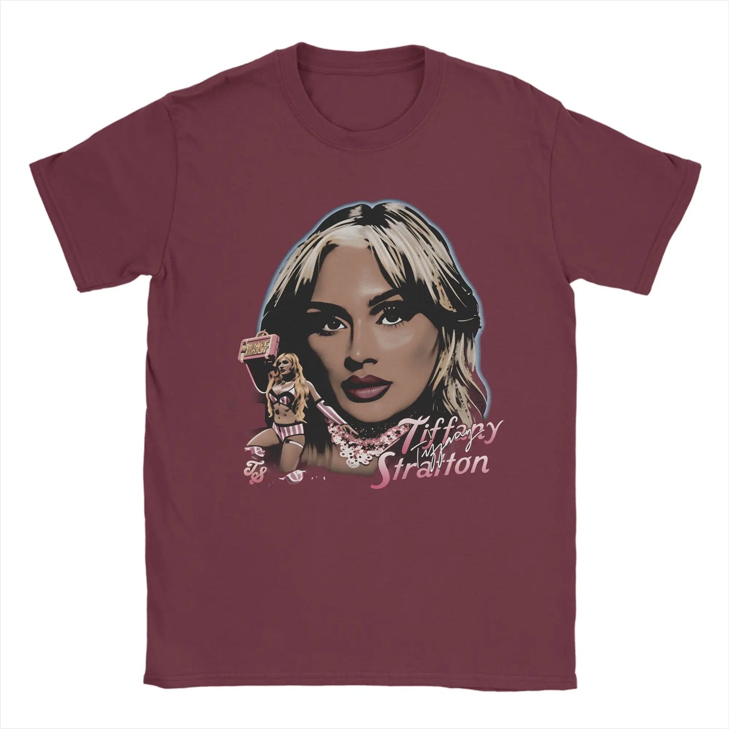 Tiffany Stratton T-Shirt Summer 100% Cotton T Shirts For Man Harajuku Casual Tee Shirt Short Sleeve Y2K Funny Top Tees Peaceful Pleasures Health and Wellness