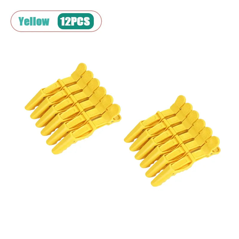 6-Pack Duckbill Hair Clips – No-Trace Salon Sectioning Clips