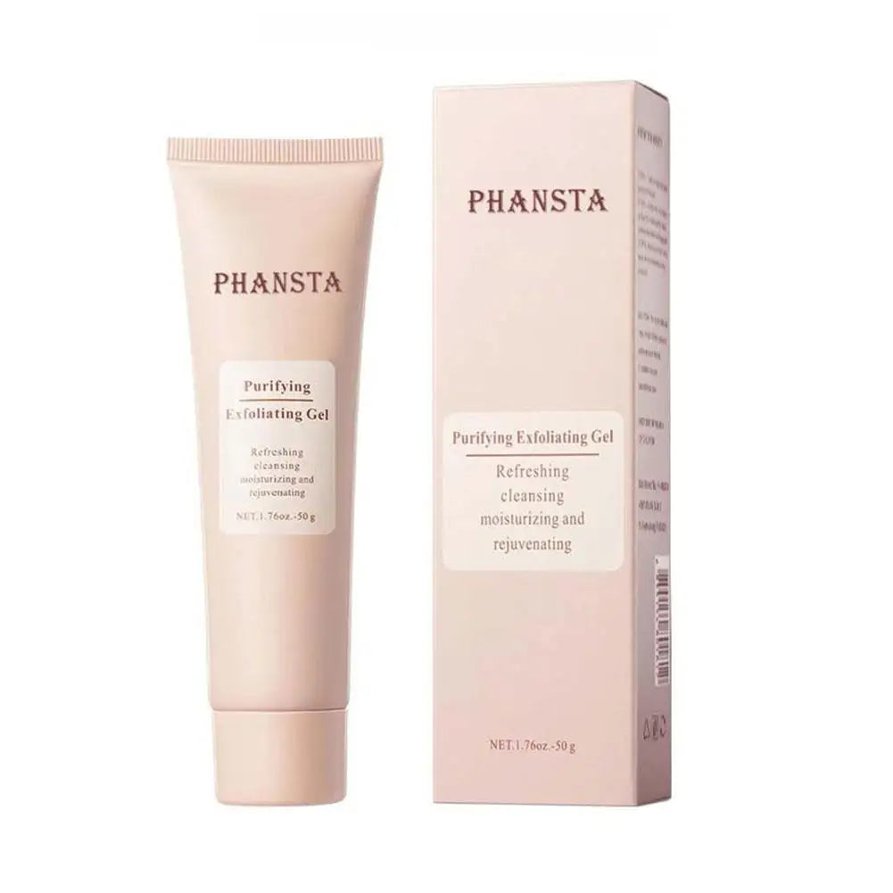 Purifying Exfoliating Gel Gentle Exfoliating Moisturizing Deep Cleaning Scrub Gel Smoothing Nourishing Skin Summer Peaceful Pleasures Health and Wellness 50g