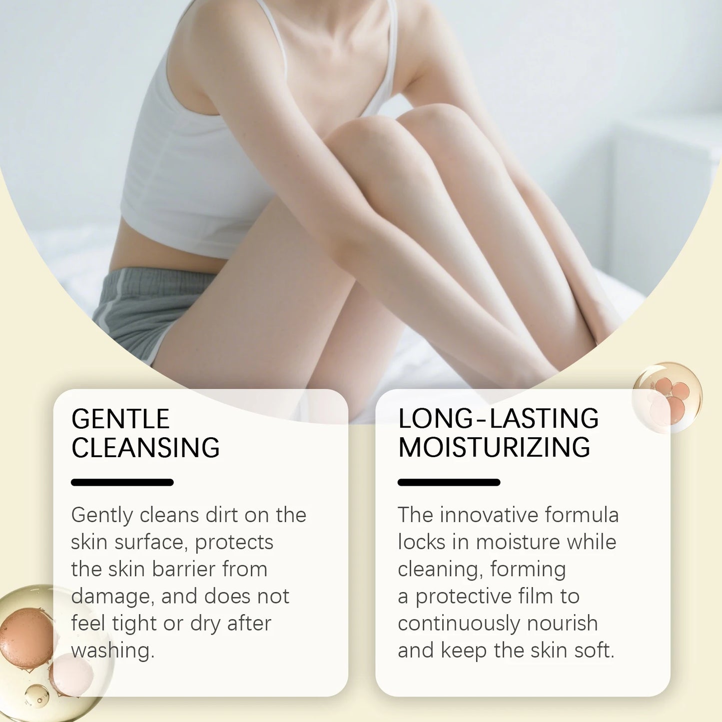 OceAura Lemon Exfoliating Shower Gel | Deep Clean & Oil Control