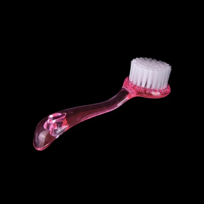 Plastic Non-electric Cleansing Brush Exfoliating Facial Cleanser Brush Face Cleaning Washing Soft Bristle Brush Scrub Peaceful Pleasures Health and Wellness