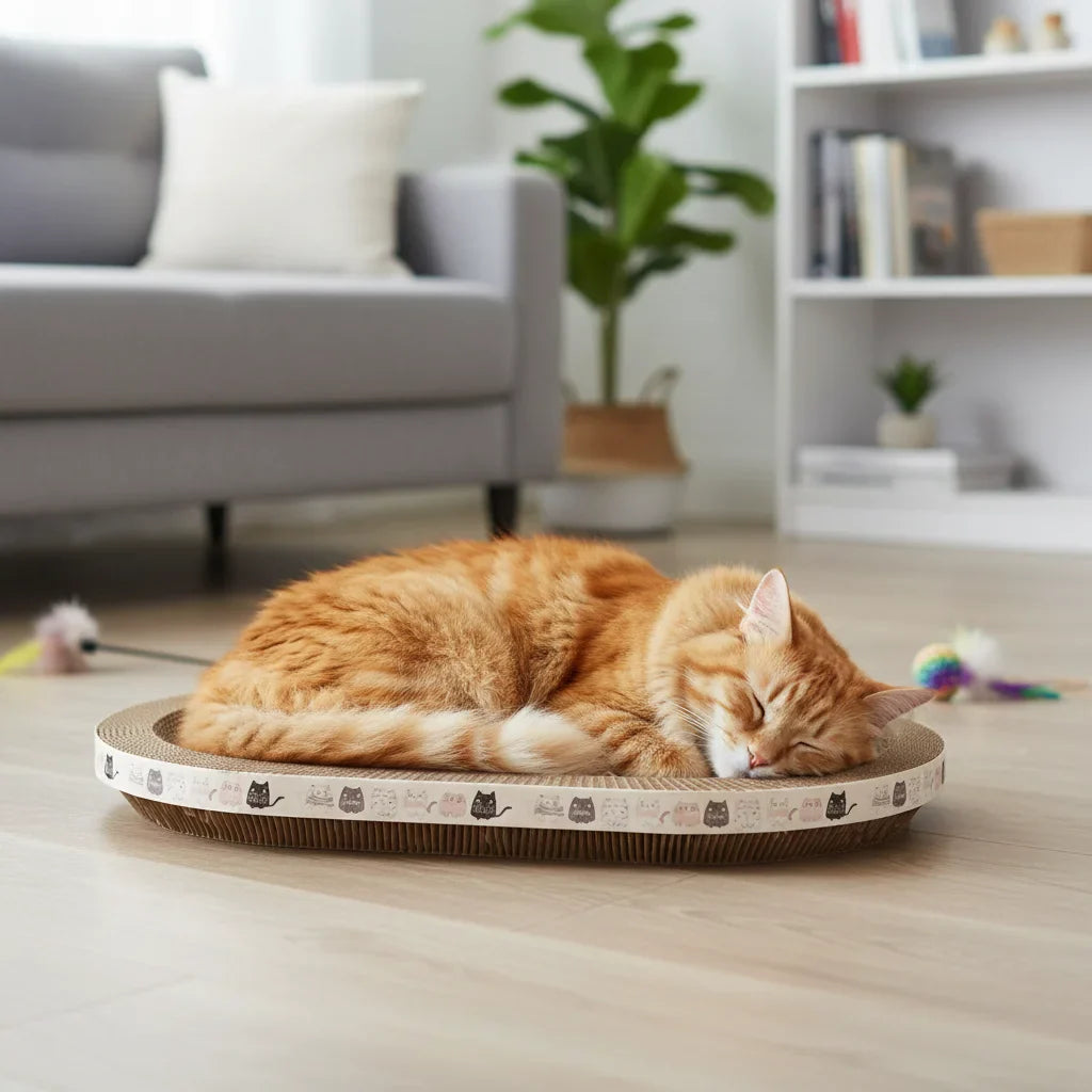 Corrugated Cat Scratching Board – Nail Grinding & Furniture Guard