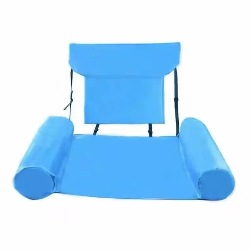 Adult Inflatable Pool Lounge Chair – Armrests & Headrest