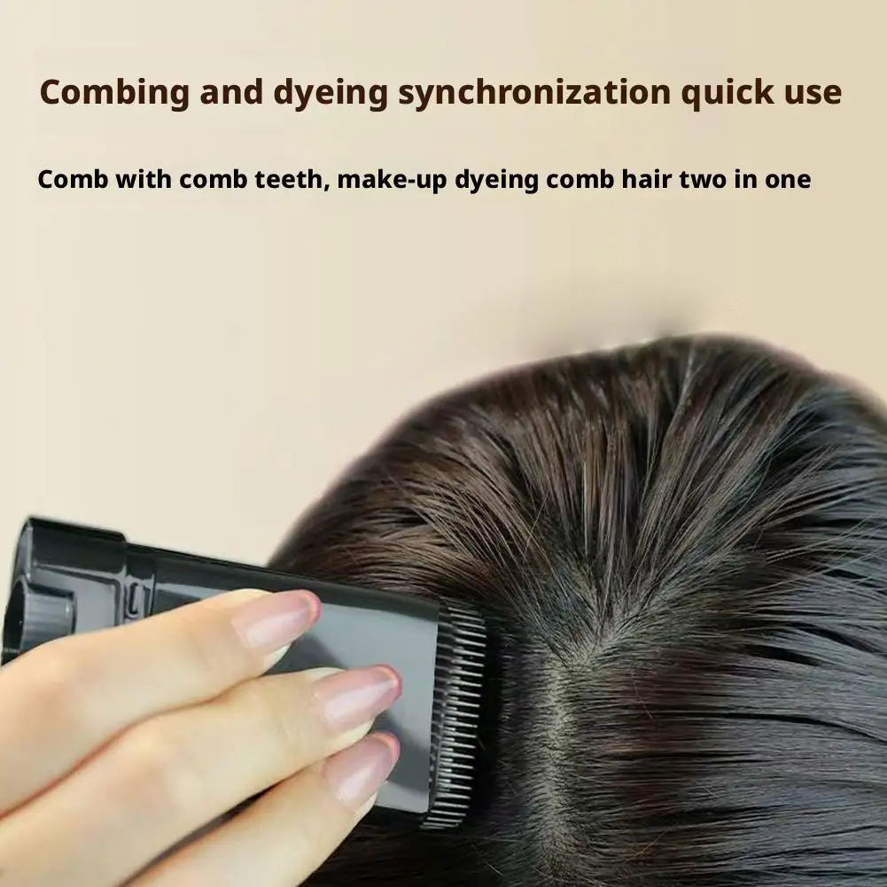 2-in-1 Instant Hair Dye Comb – Waterproof Gray Coverage for Hair & Beard Peaceful Pleasures Health and Wellness