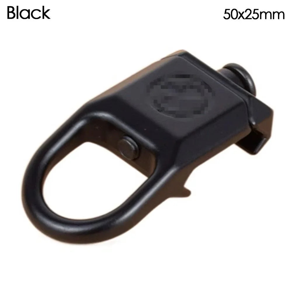 Tactical QD Sling Mount Adapter | 20mm Rail Steel Buckle Tactical Sling Mount Peaceful Pleasures Health and Wellness
