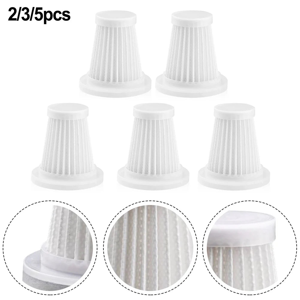 2 3 Reusable Car Vacuum Cleaner Filters Replace Accessories Washable