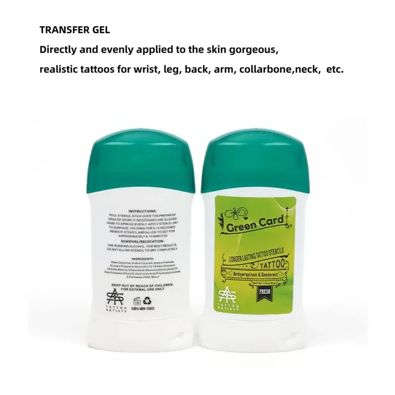Tattoo Transfer Cream & Stencil Transfer Paper – Microblading Kit