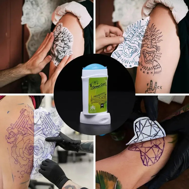 Tattoo Transfer Cream & Stencil Transfer Paper – Microblading Kit