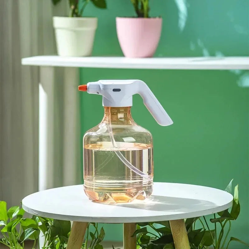 Electric Watering Kettle 3L Garden Sprayer Two Spray Modes Type-C Interface Charging Adjustable for Watering Cleaning Peaceful Pleasures Health and Wellness