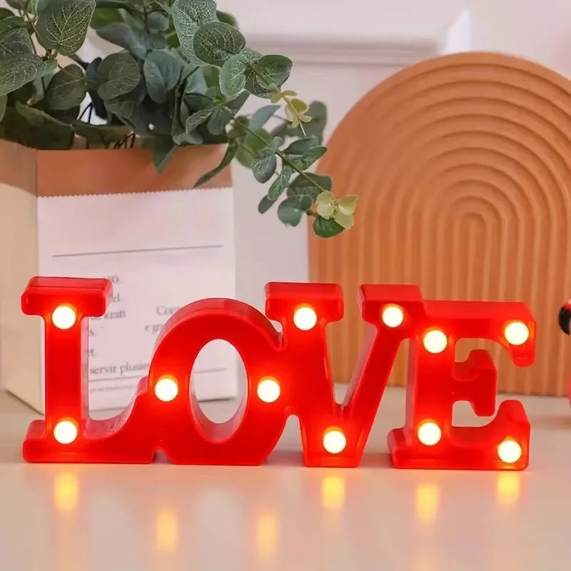 LOVE LED Sign Light – Romantic Décor for Weddings & Events